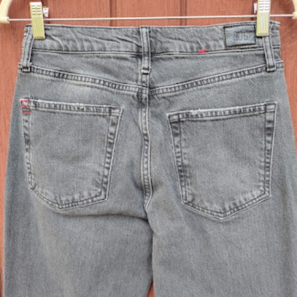 BDG | Urban Outfitters Faded Black Grey 32" Long Inseam 90s Bootcut Jeans 27 - Picture 5 of 11